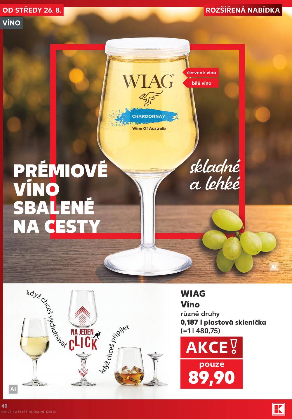 Kaufland 26.8. - 1.9. - Kaufland - Praha 8 (Libeň)
