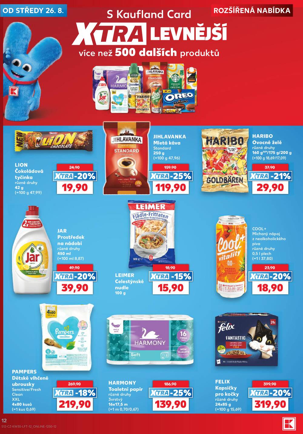 Kaufland 26.8. - 1.9. - Kaufland - Veselí nad Lužnicí - Budějovická