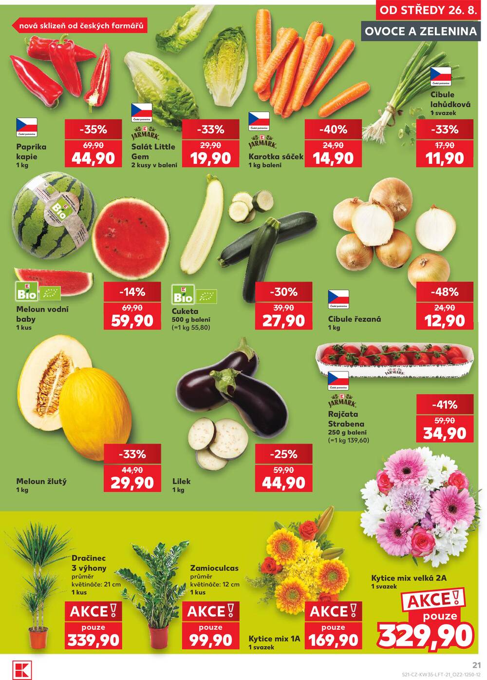 Kaufland 26.8. - 1.9. - Kaufland - Veselí nad Lužnicí - Budějovická
