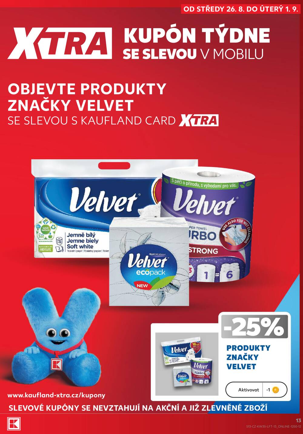 Kaufland 26.8. - 1.9. - Kaufland - Litoměřice