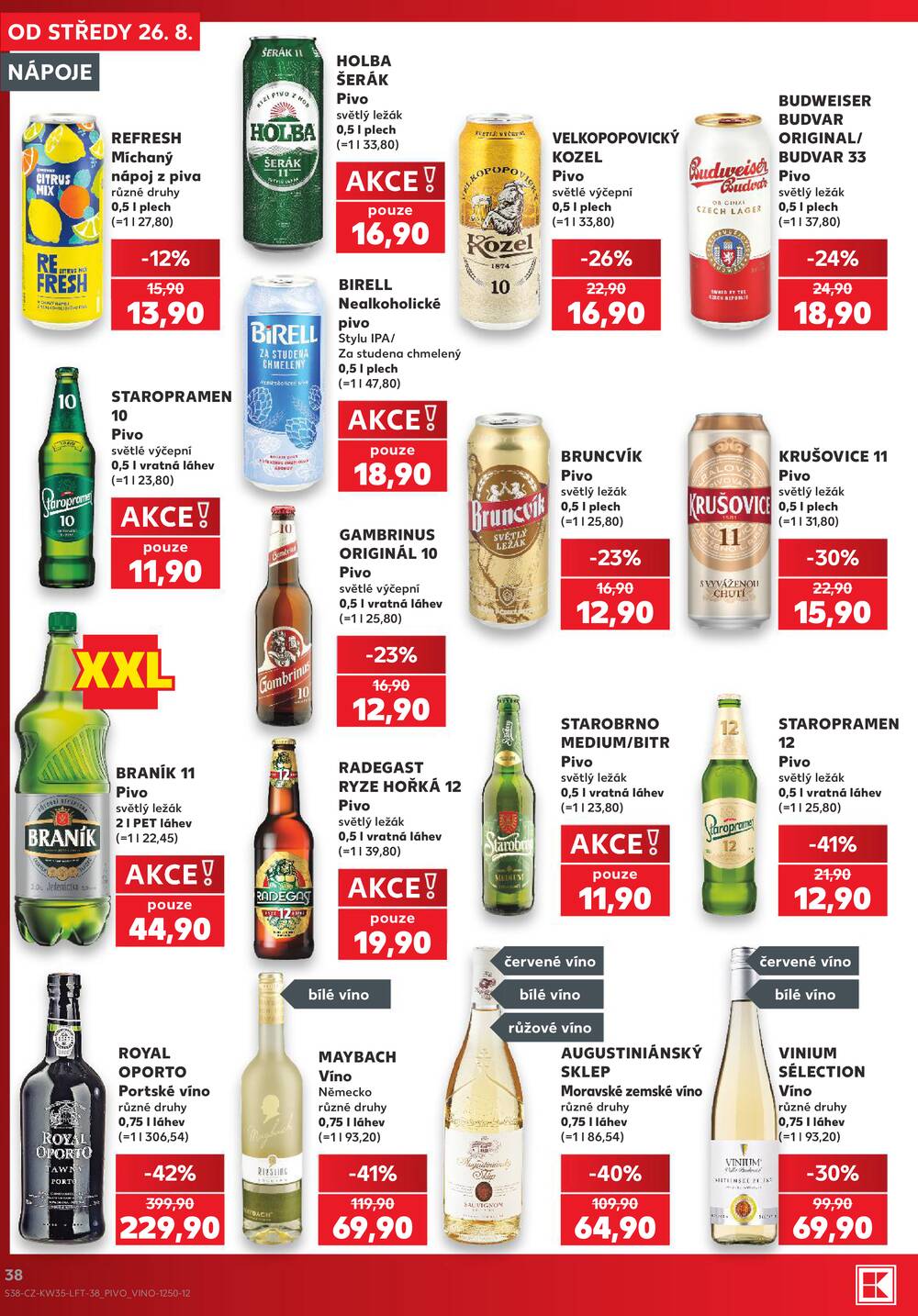 Kaufland 26.8. - 1.9. - Kaufland - Litoměřice