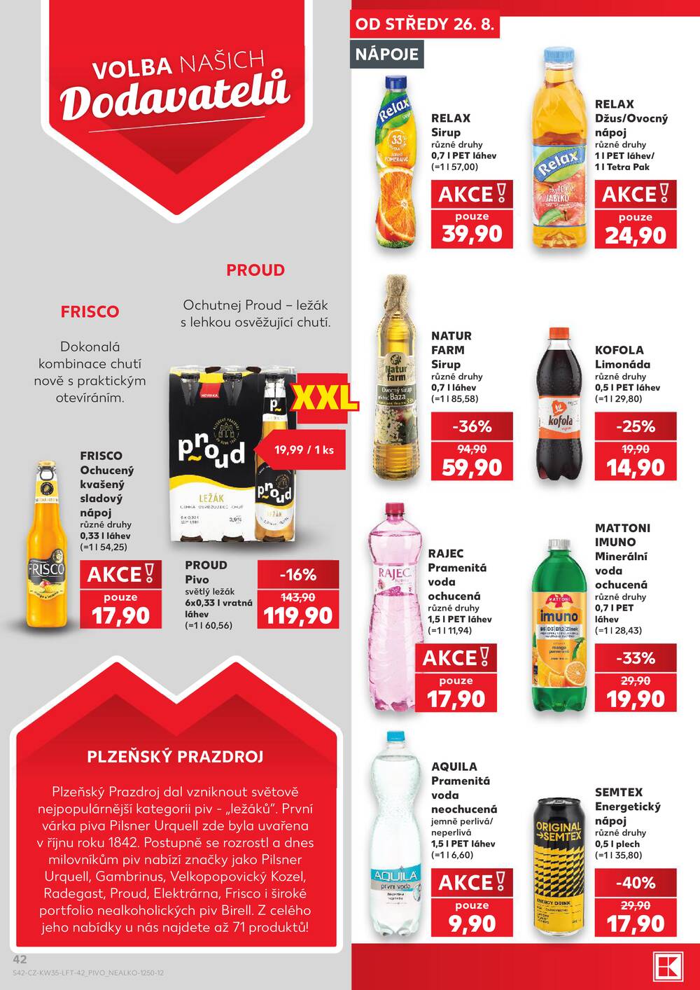 Kaufland 26.8. - 1.9. - Kaufland - Mladá Boleslav