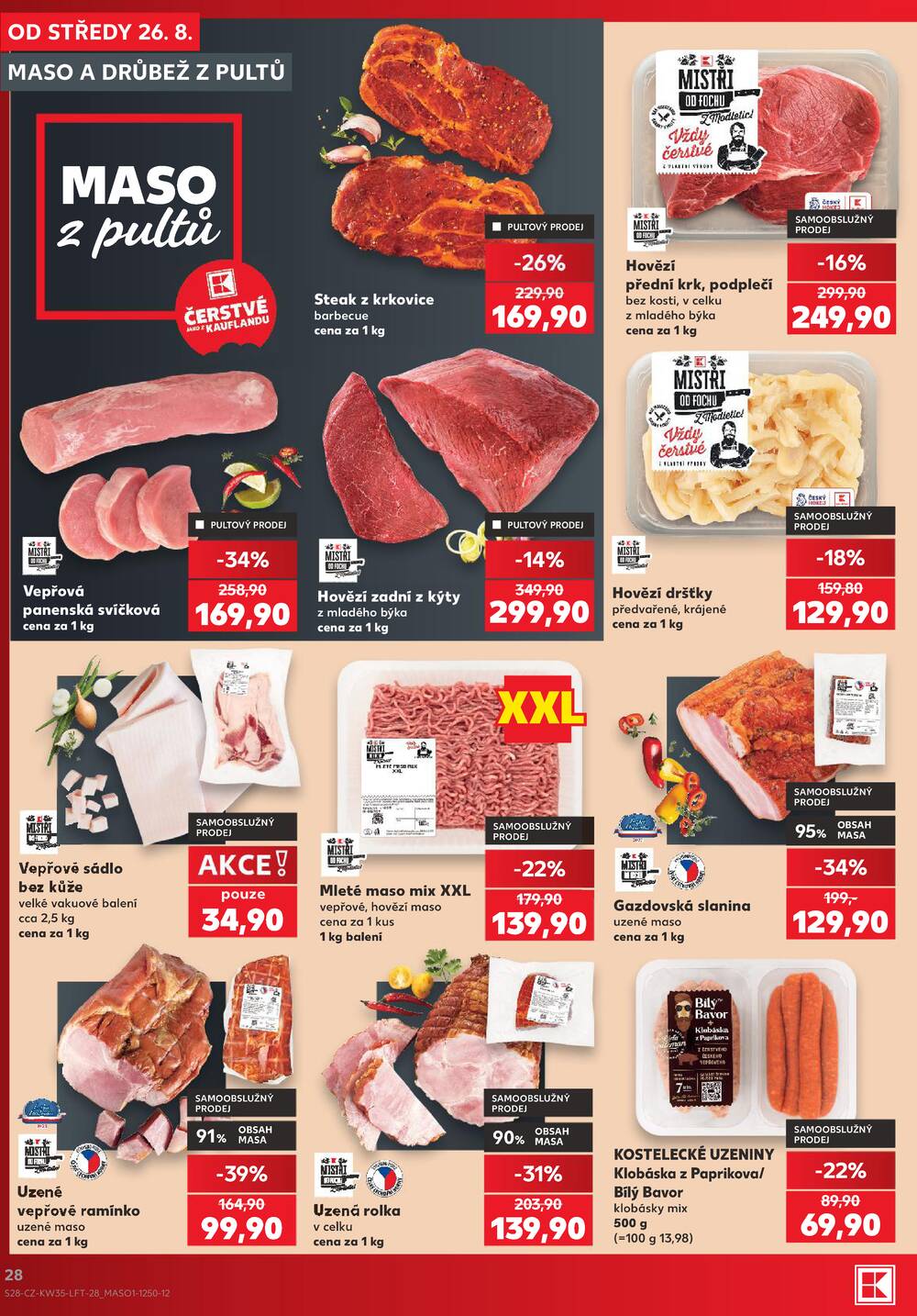 Kaufland 26.8. - 1.9. - Kaufland - Jablonec nad Nisou (U Kostela)