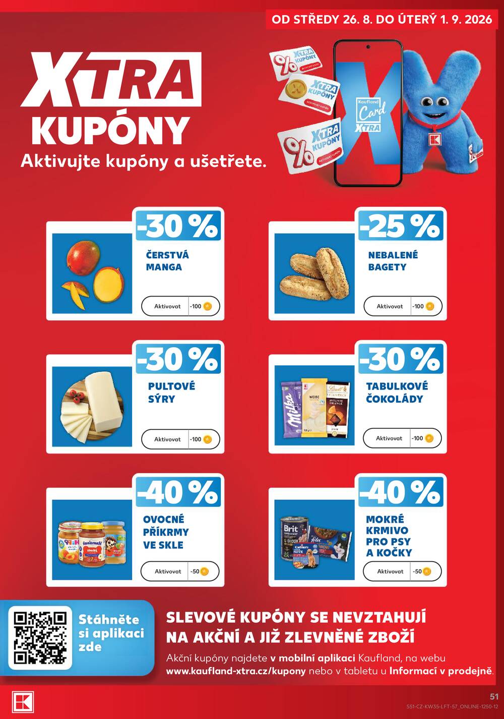 Leták Kaufland - Kaufland 26.8. - 1.9. - Kaufland - Třebíč Brněnská - strana 51 Leták Kaufland - Kaufland 26.8. - 1.9. - Kaufland - Třebíč Brněnská - strana 51
