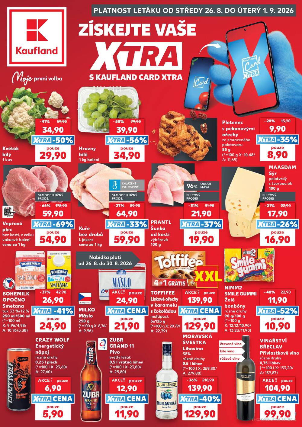 Leták Kaufland - Kaufland 26.8. - 1.9. - Kaufland - Žatec - strana 1 Leták Kaufland - Kaufland 26.8. - 1.9. - Kaufland - Žatec - strana 1