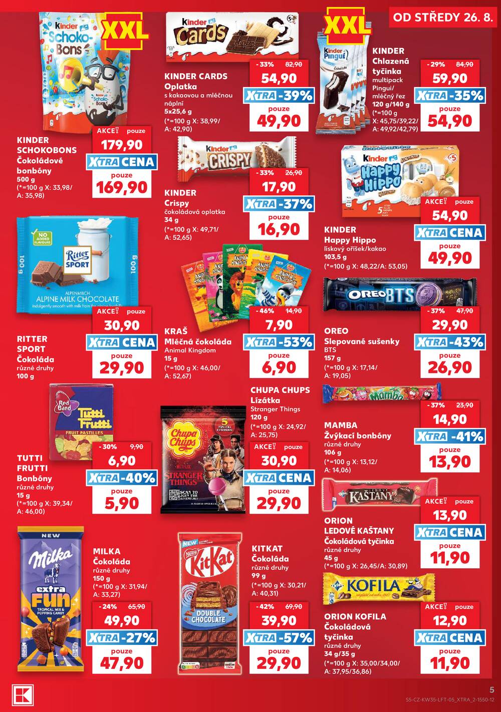 Kaufland 26.8. - 1.9. - Kaufland - Žďár nad Sázavou