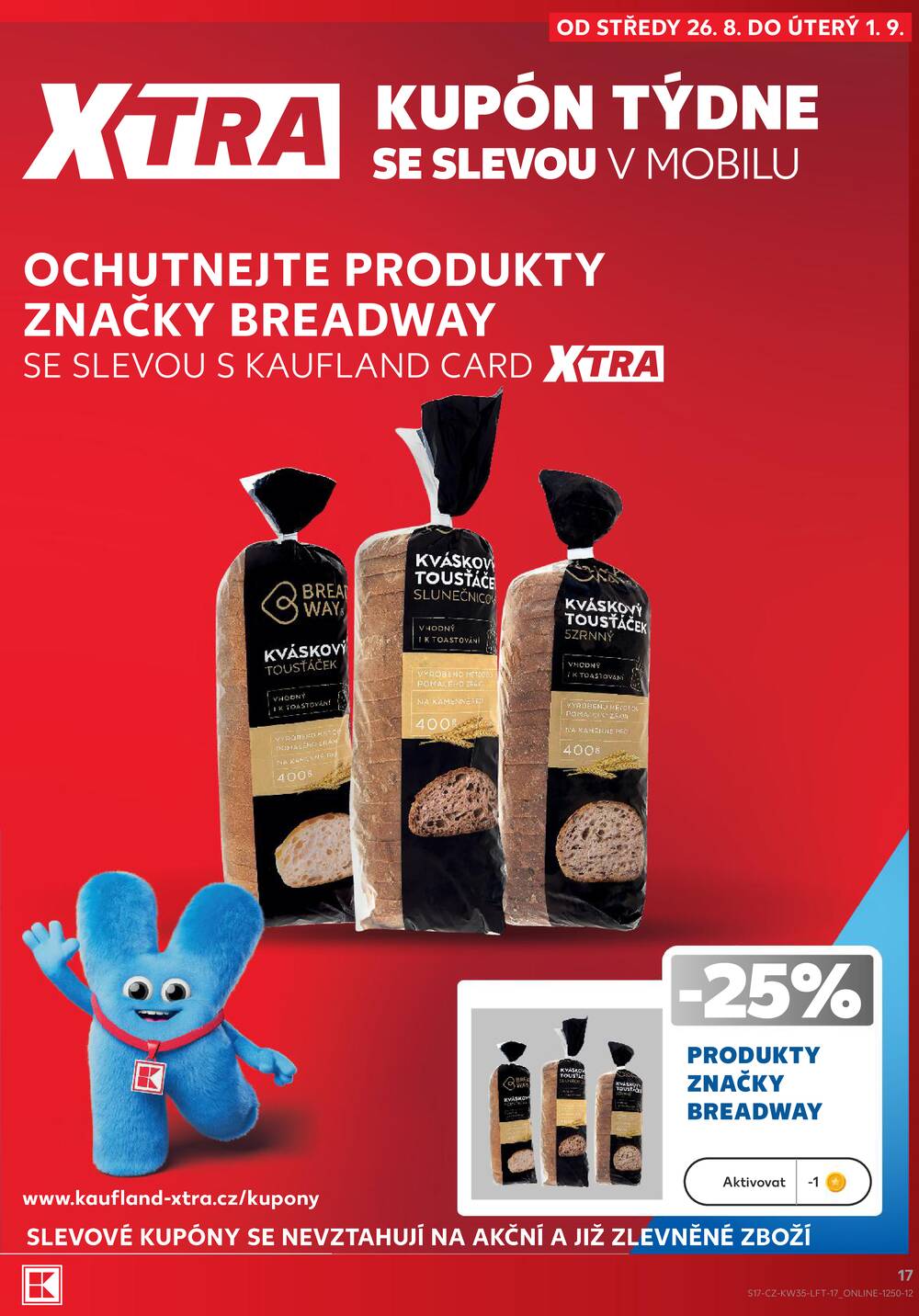 Kaufland 26.8. - 1.9. - Kaufland - Ostrava - Zábřeh