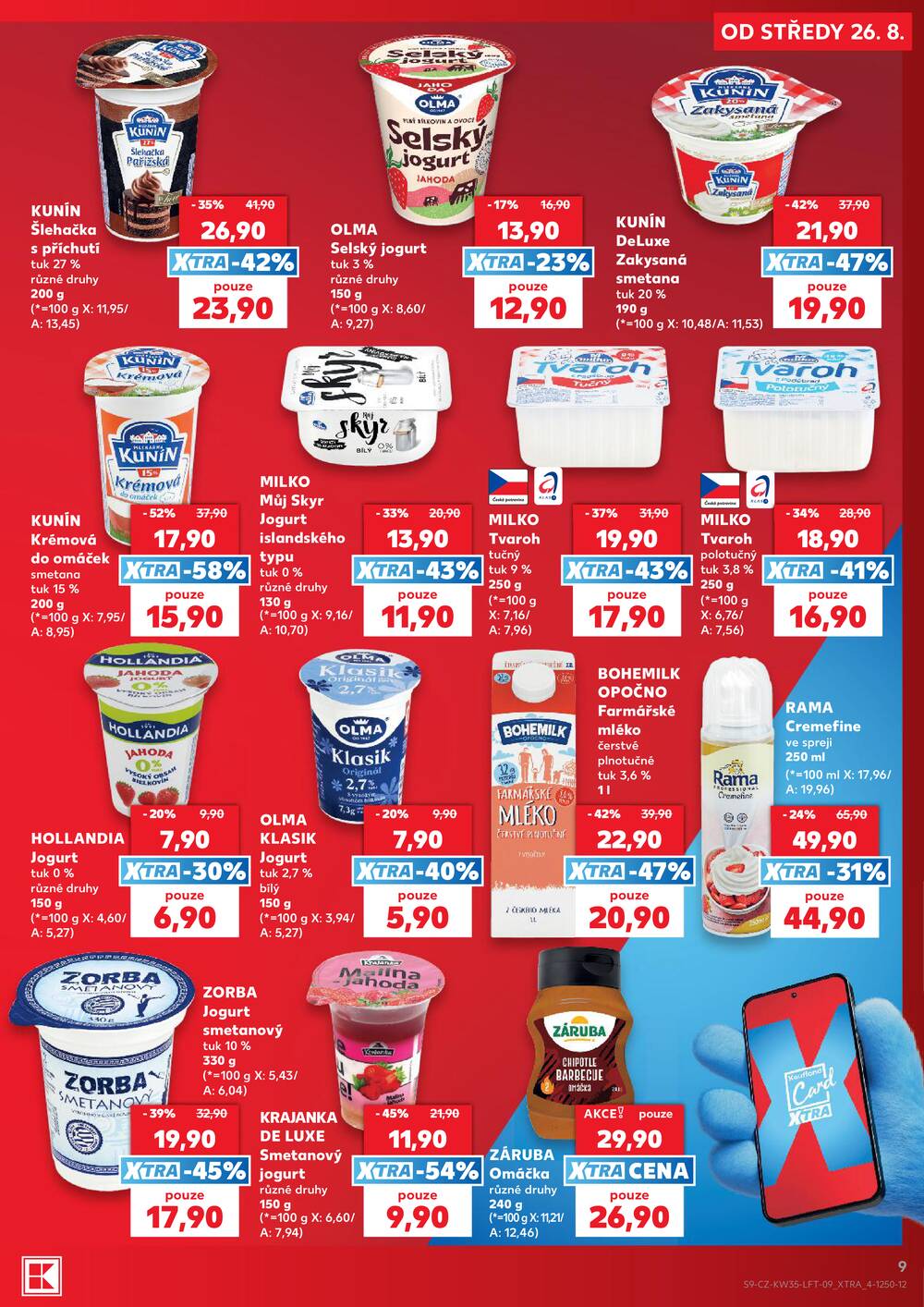 Kaufland 26.8. - 1.9. - Kaufland - Praha 8 (Malý Klín)