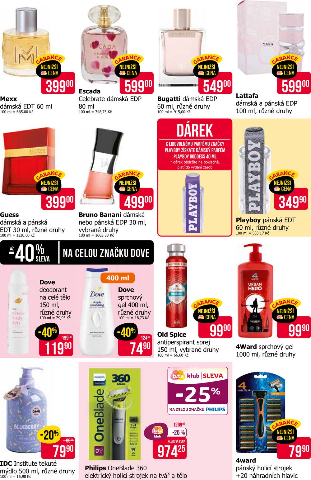Teta drogerie  od 27.8. do 8.9.2026