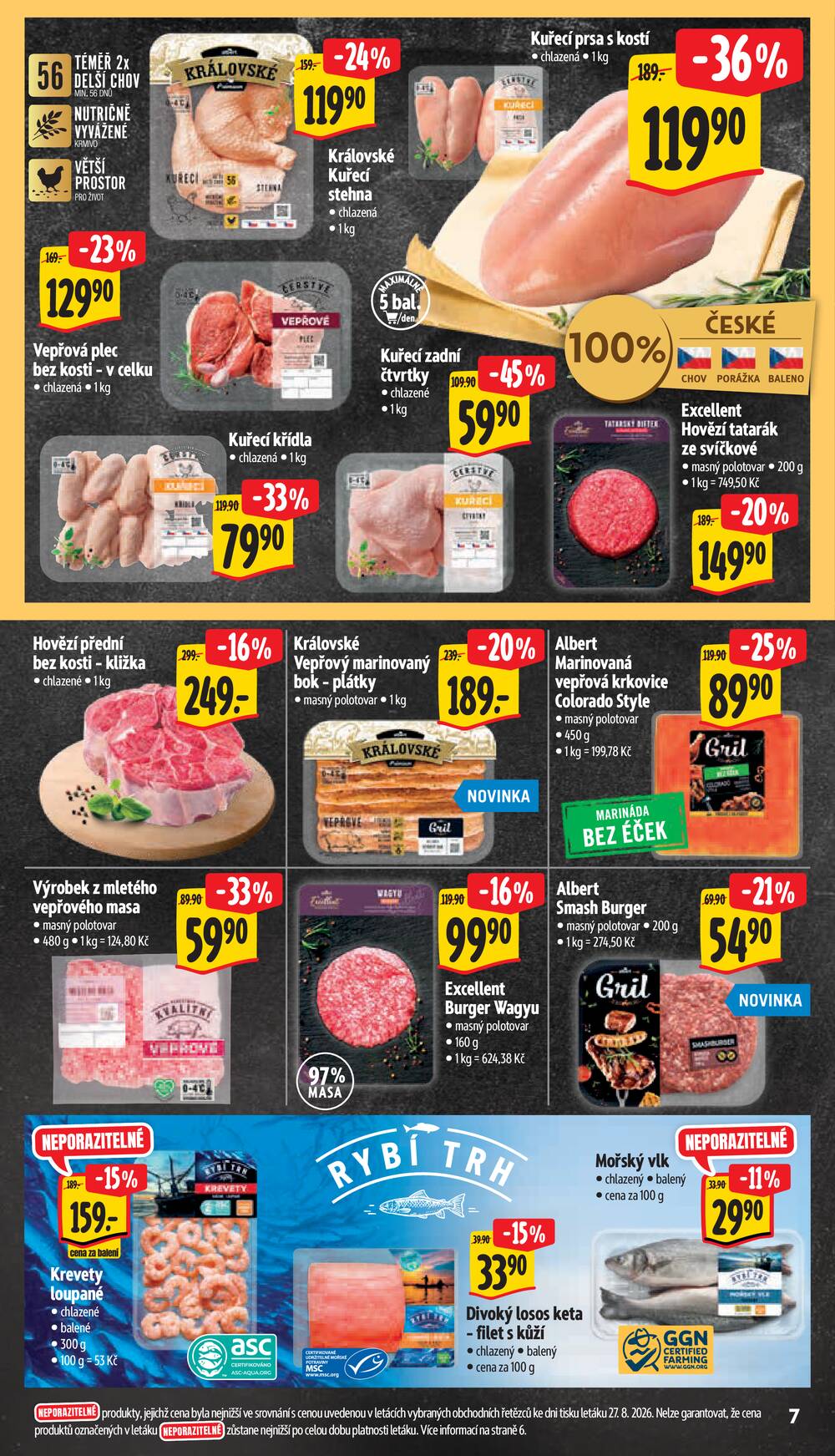 Albert Supermarket od 2.9. do 8.9.2026
