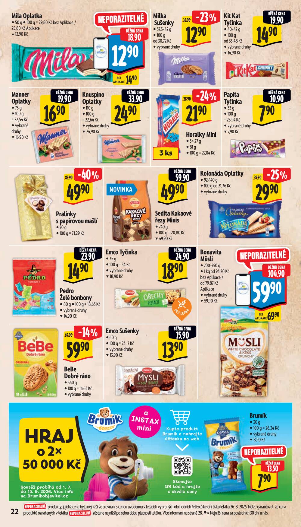 Albert  Hypermarket od 2.9. do 8.9.2026