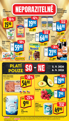 Albert  Hypermarket od 2.9. do 8.9.2026
