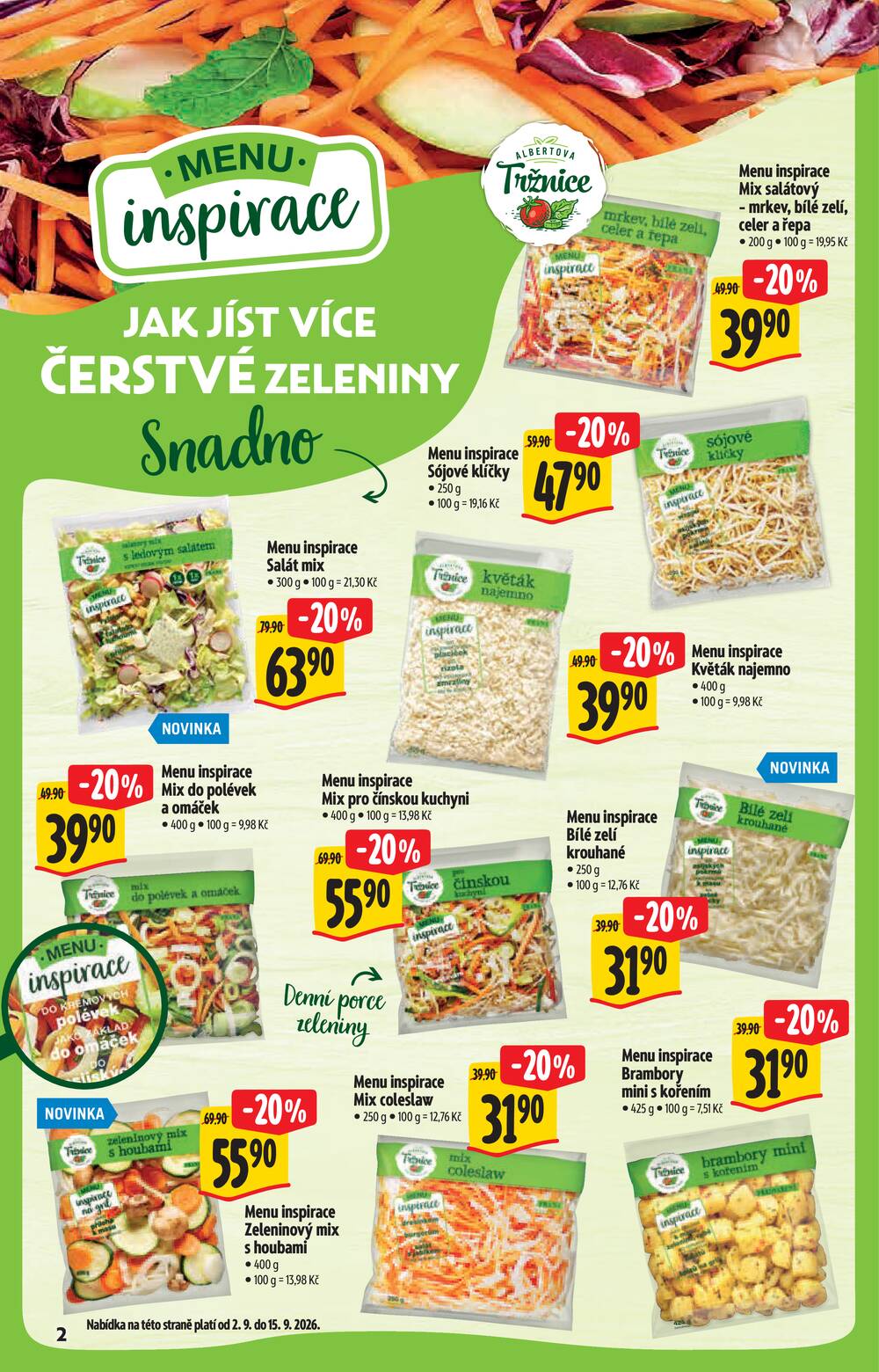 Albert  Hypermarket katalog Bio od 2.9. do 29.9.2026
