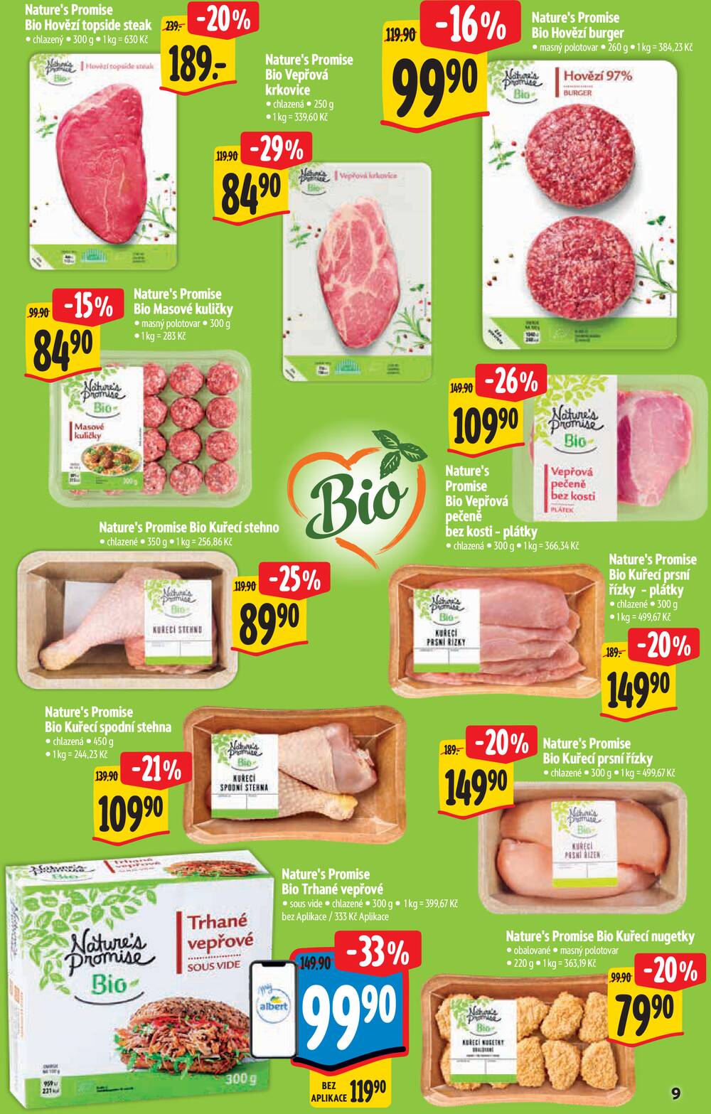 Albert  Hypermarket katalog Bio od 2.9. do 29.9.2026
