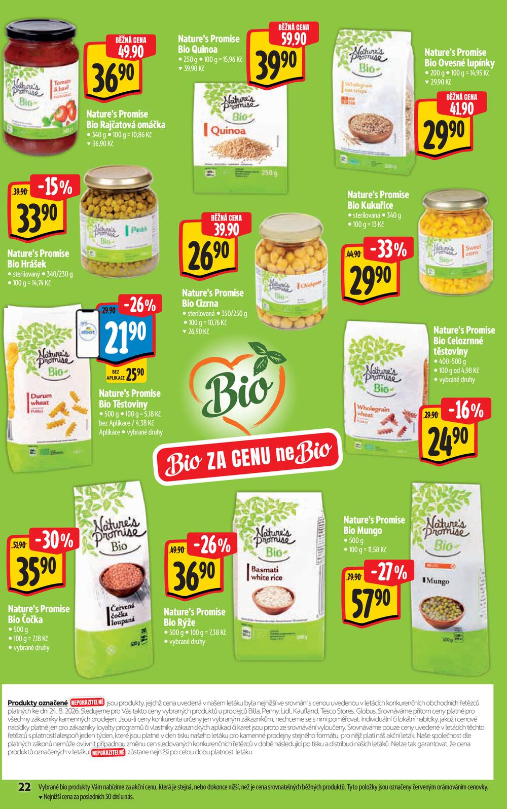 Albert  Hypermarket katalog Bio od 2.9. do 29.9.2026