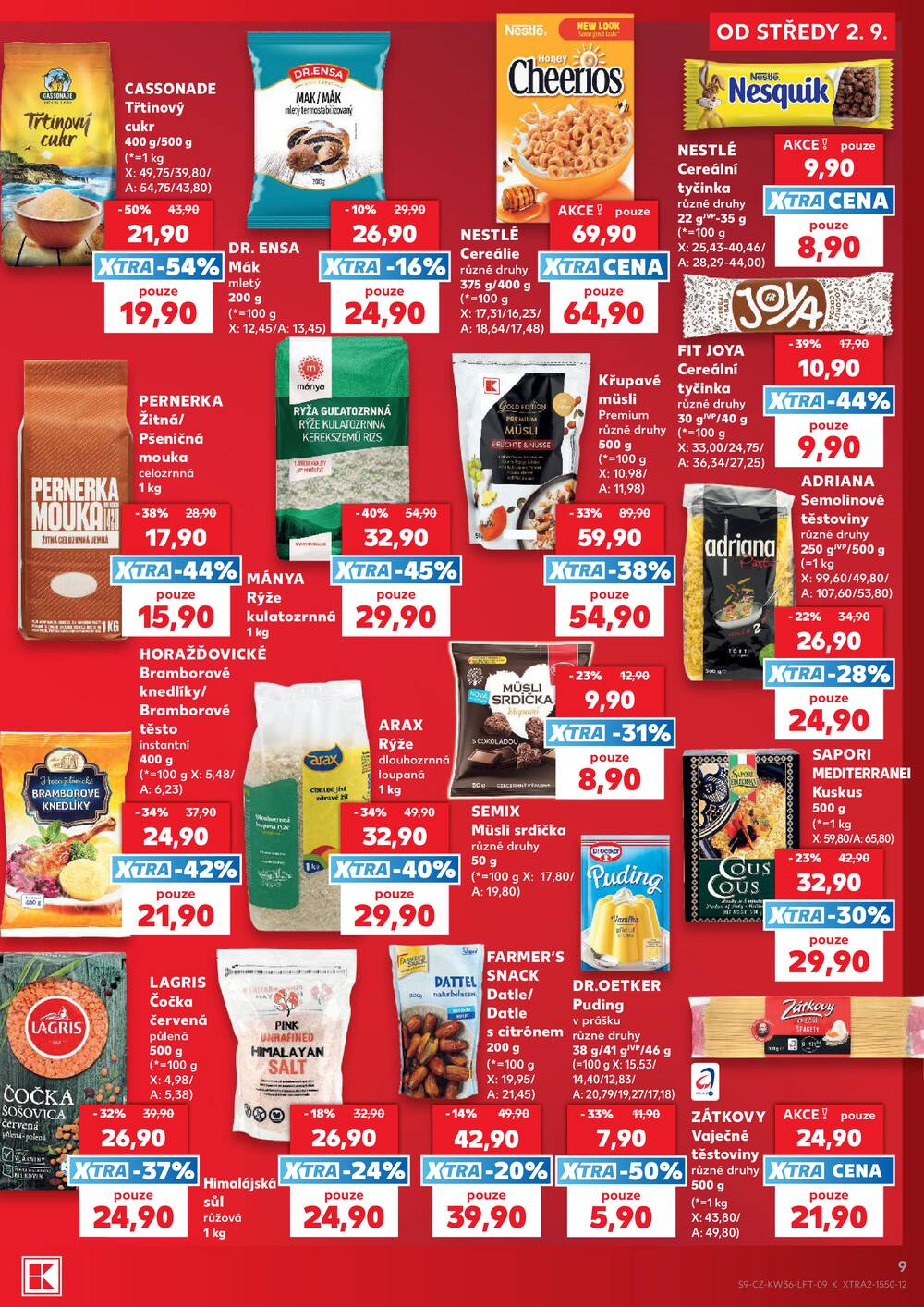 Kaufland 2.9. - 8.9. - Kaufland - Praha 3 (Jarov)