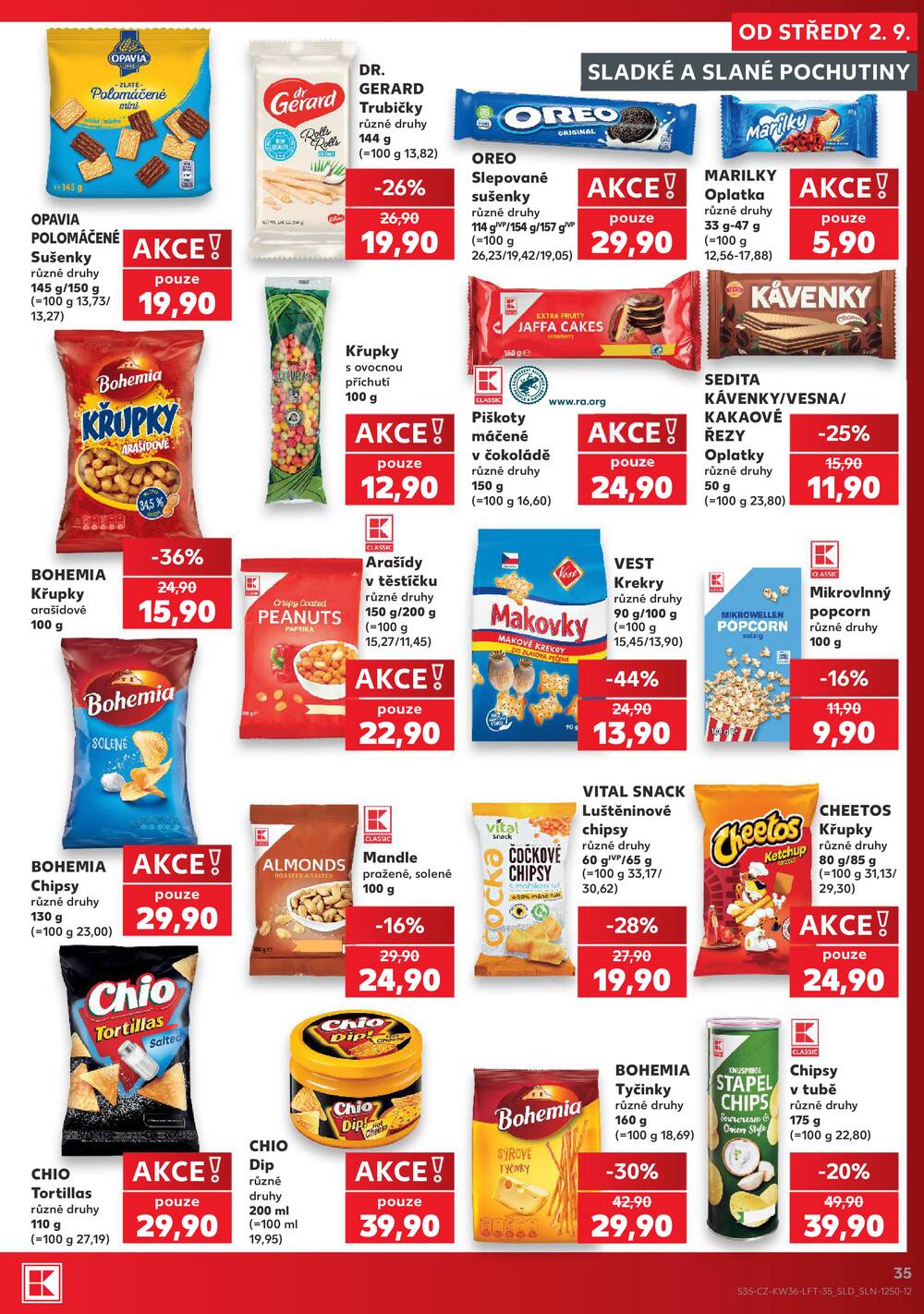 Kaufland 2.9. - 8.9. - Kaufland - Praha 3 (Jarov)