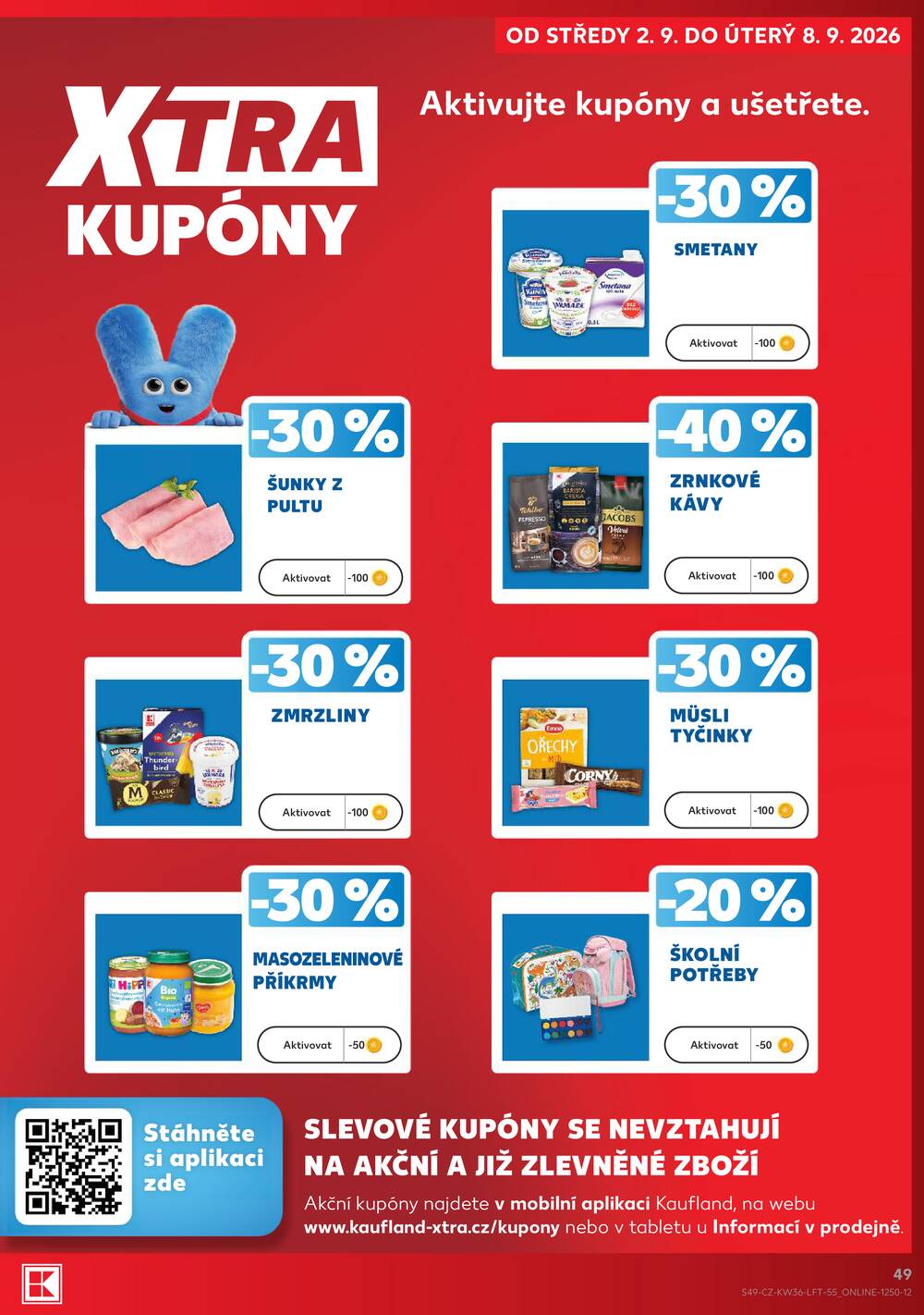 Leták Kaufland - Kaufland 2.9. - 8.9. - Kaufland Praha Čestlice - strana 49 Leták Kaufland - Kaufland 2.9. - 8.9. - Kaufland Praha Čestlice - strana 49
