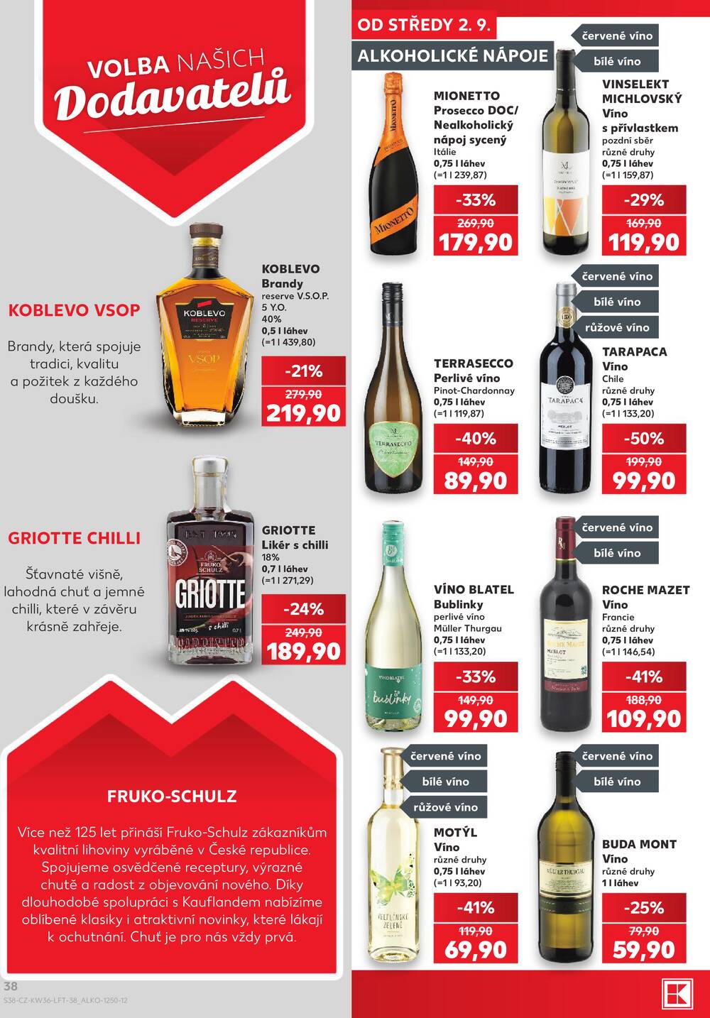 Kaufland 2.9. - 8.9. - Kaufland - Strakonice