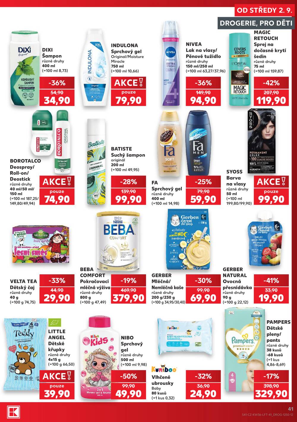 Kaufland 2.9. - 8.9. - Kaufland - Strakonice