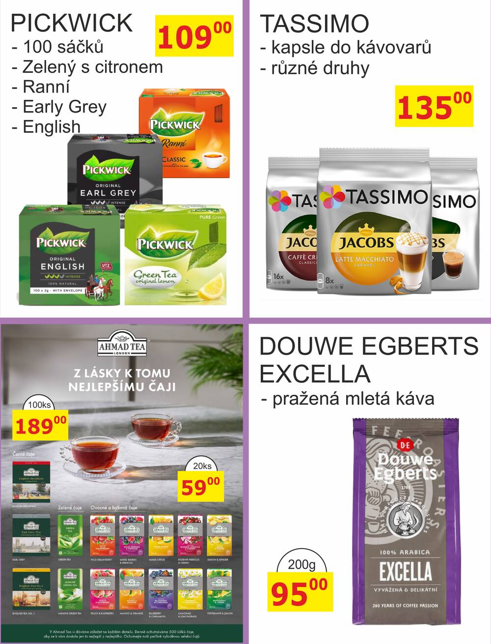 BENE Nápoje od 1.9. do 30.9.2026