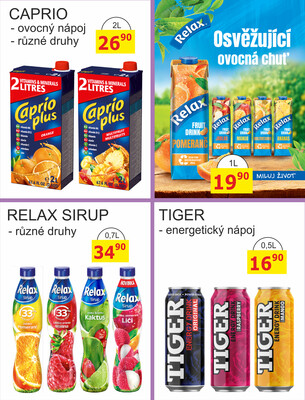 BENE Nápoje od 1.9. do 30.9.2026