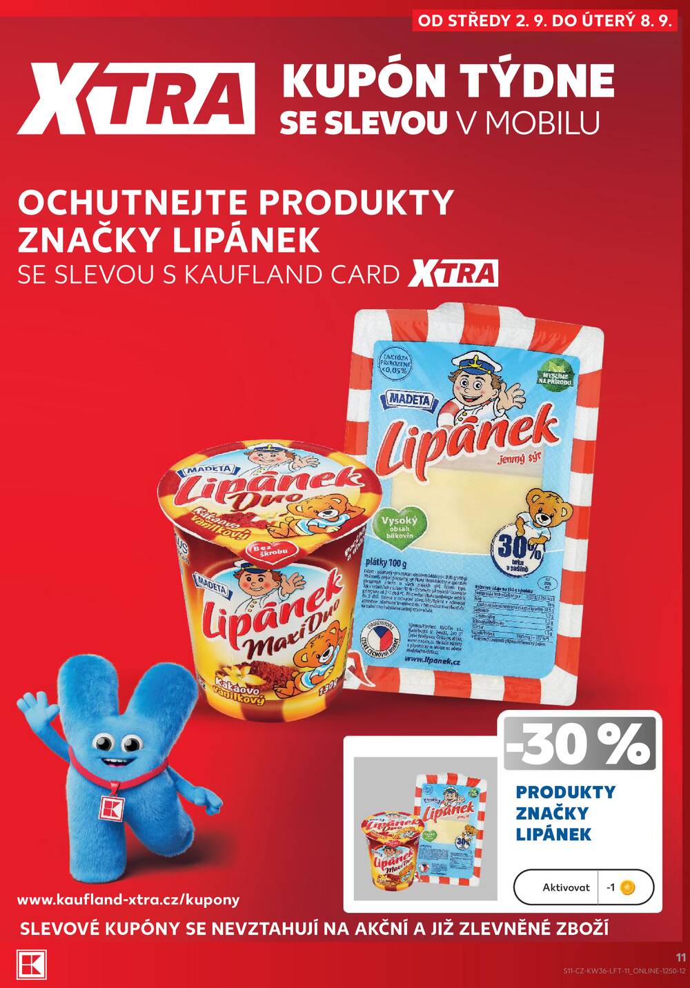 Kaufland 2.9. - 8.9. - Kaufland - Zlín ( OC Čepkov)