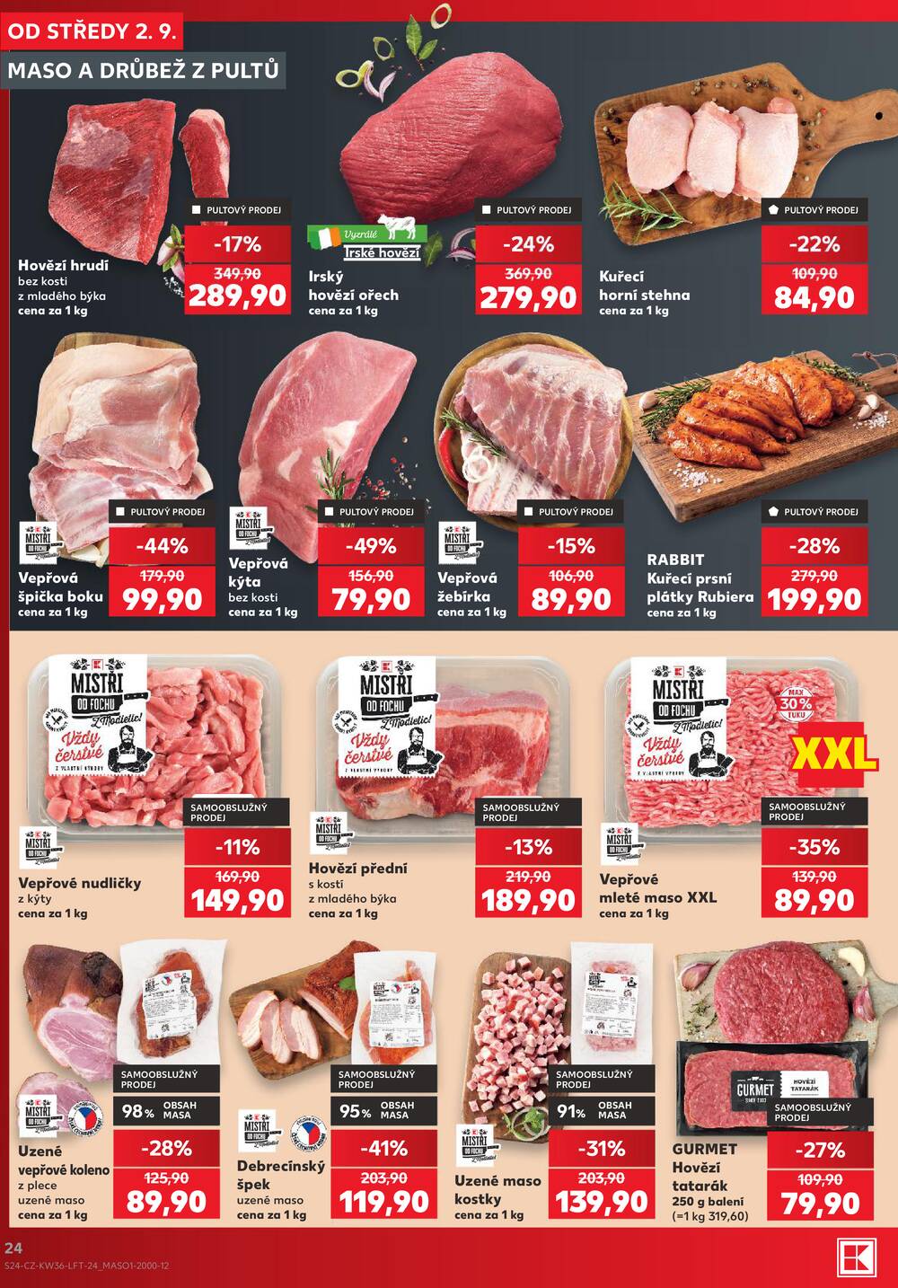 Kaufland 2.9. - 8.9. - Kaufland - Zlín ( OC Čepkov)