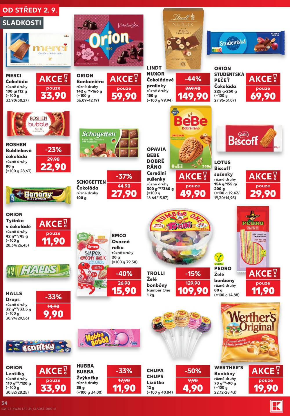 Kaufland 2.9. - 8.9. - Kaufland - Zlín ( OC Čepkov)