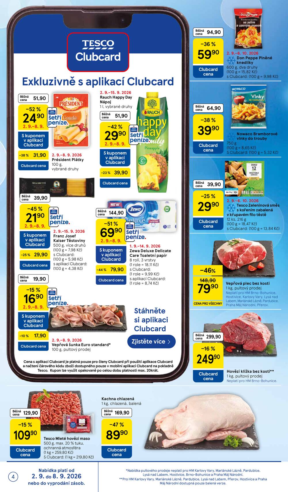 Tesco hypermarkety od 2.9. do 8.9.2026