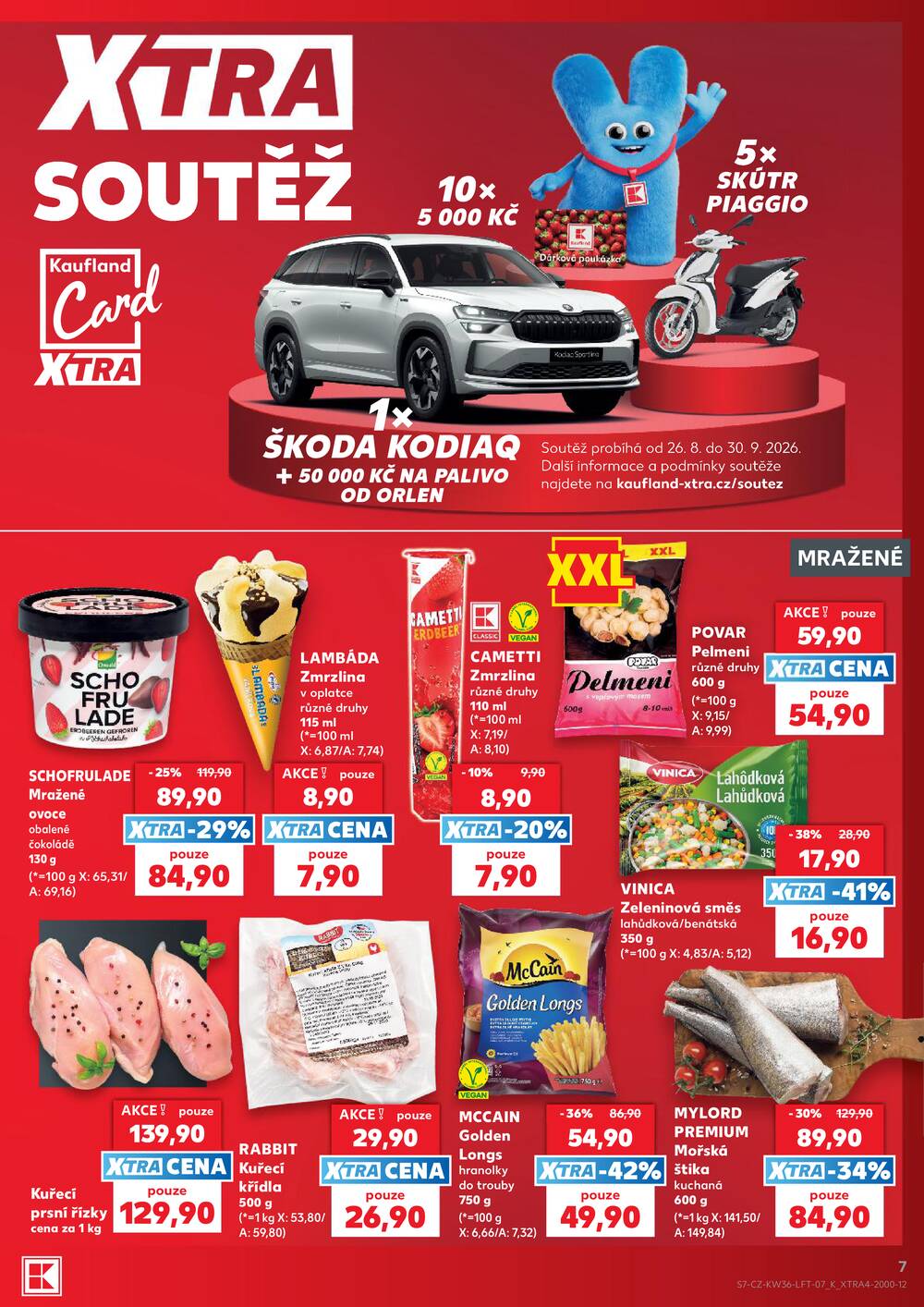 Leták Kaufland - Kaufland 2.9. - 8.9. - Kaufland - Dačice - Hradecká - strana 7 Leták Kaufland - Kaufland 2.9. - 8.9. - Kaufland - Dačice - Hradecká - strana 7