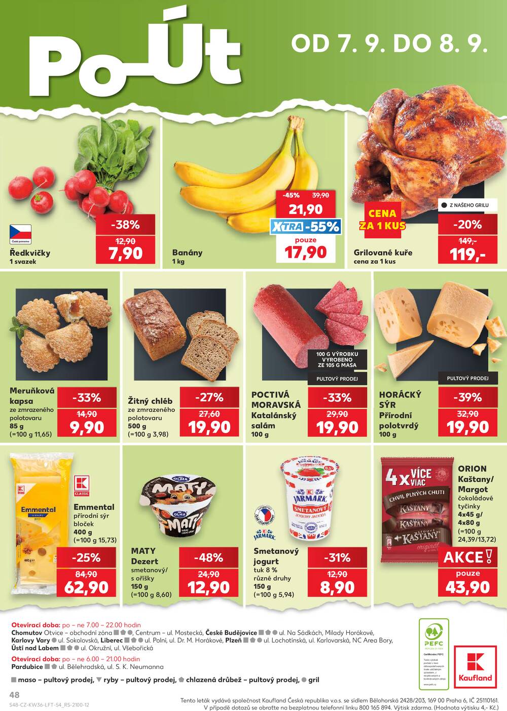 Kaufland 2.9. - 8.9. - Kaufland - Pardubice (S. K. Neumanna)