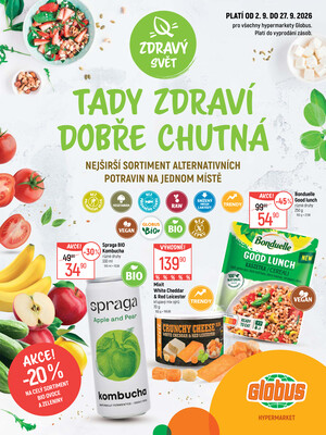 Globus - Akční leták Globus 2.9. - 27.9.2026 - Globus Pardubice