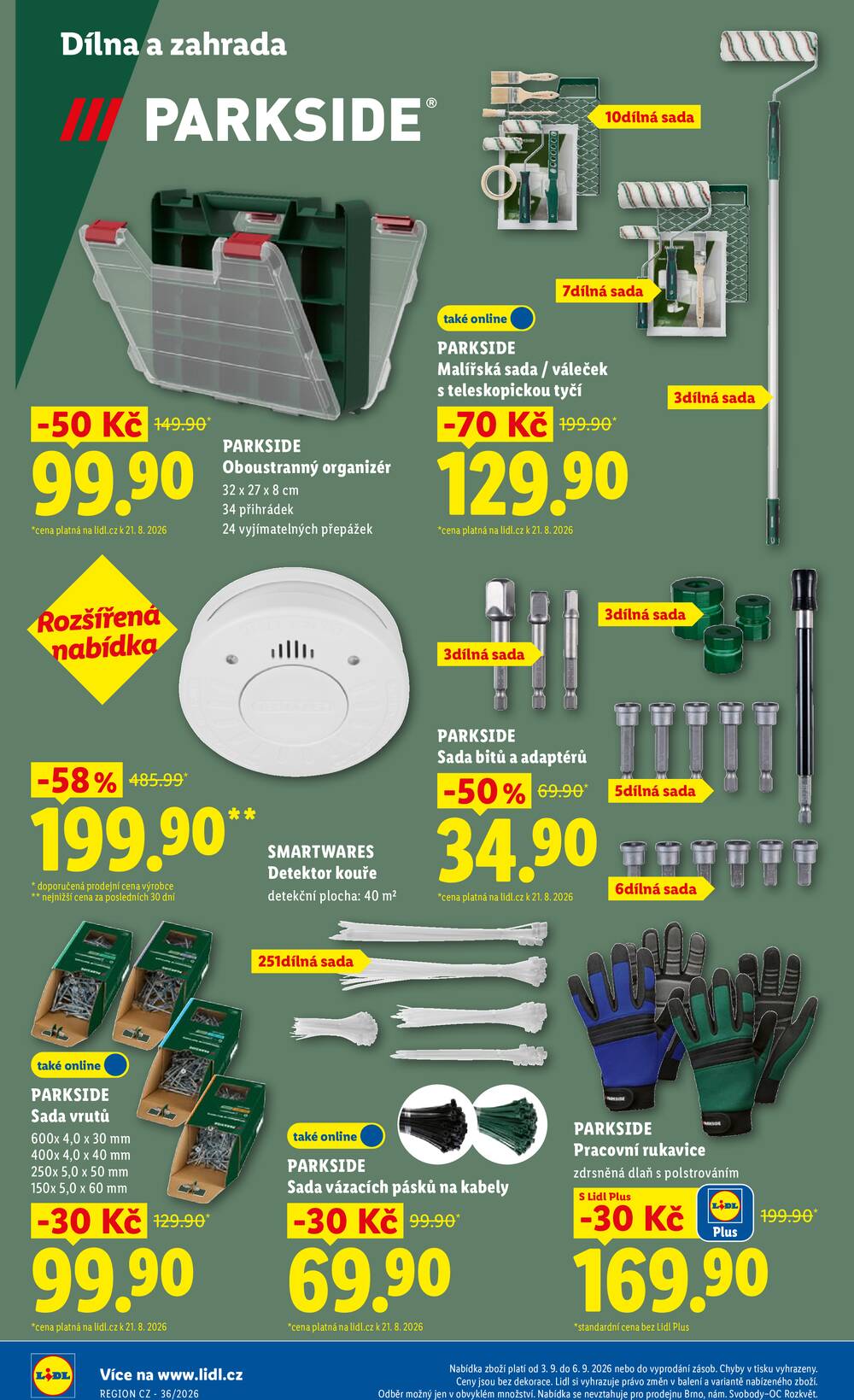 Lidl Čtvrtek od 3.9. do 6.9.2026