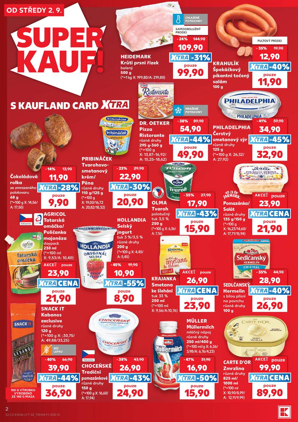 Leták Kaufland - Kaufland 2.9. - 8.9. - Kaufland - Šumperk - strana 2