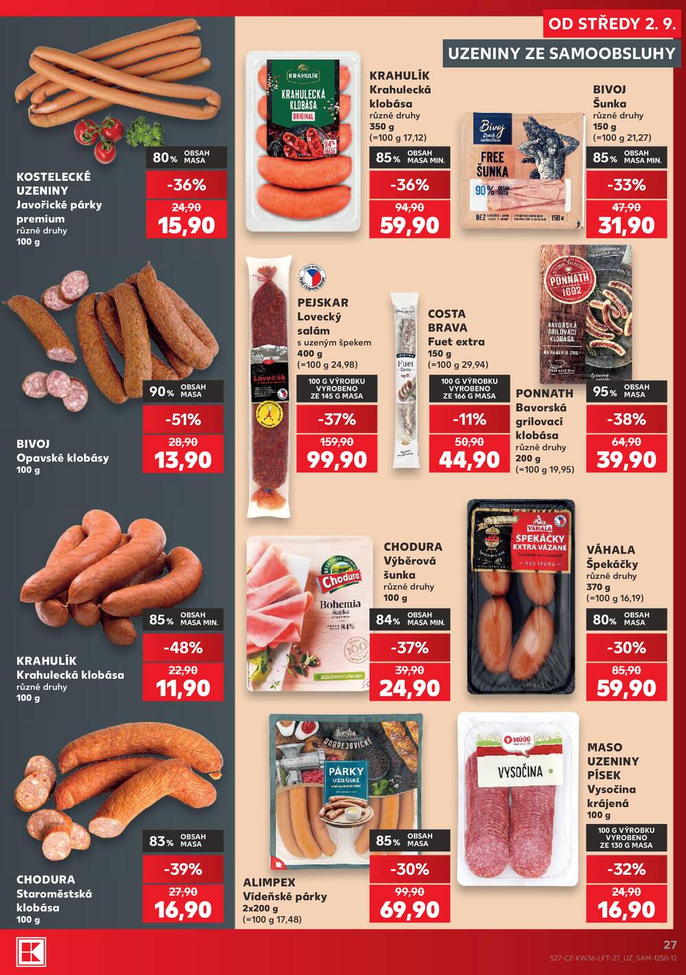Kaufland 2.9. - 8.9. - Kaufland - Kroměříž