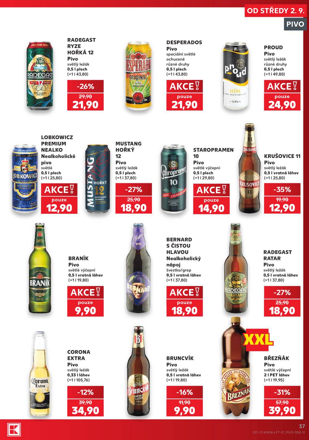 Kaufland 2.9. - 8.9. - Kaufland - Ostrava - Moravská Ostrava