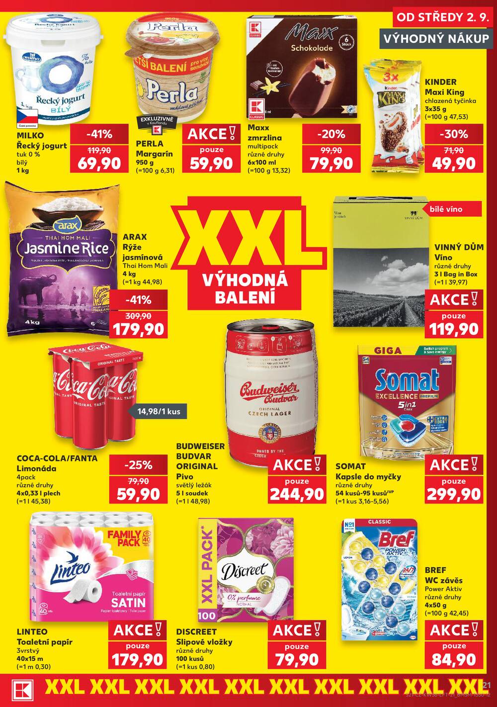 Kaufland 2.9. - 8.9. - Kaufland - Vrchlabí