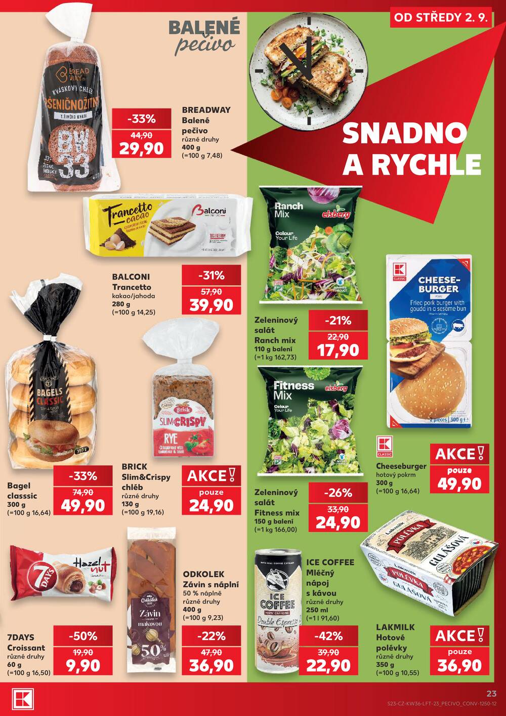 Kaufland 2.9. - 8.9. - Kaufland - České Budějovice