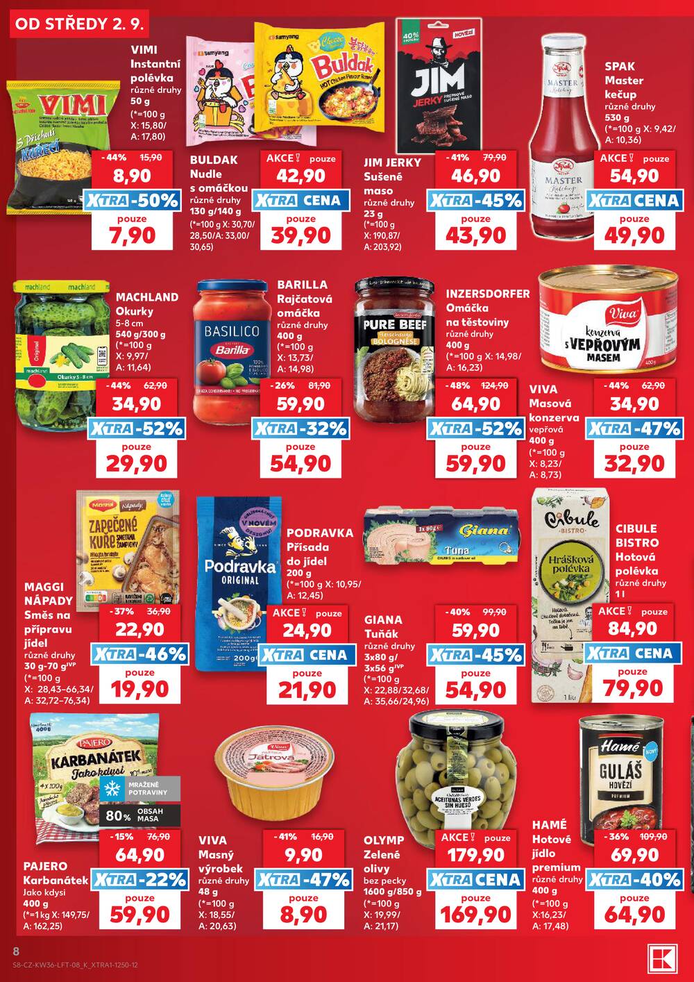 Kaufland 2.9. - 8.9. - Kaufland - Plzeň - Košutka