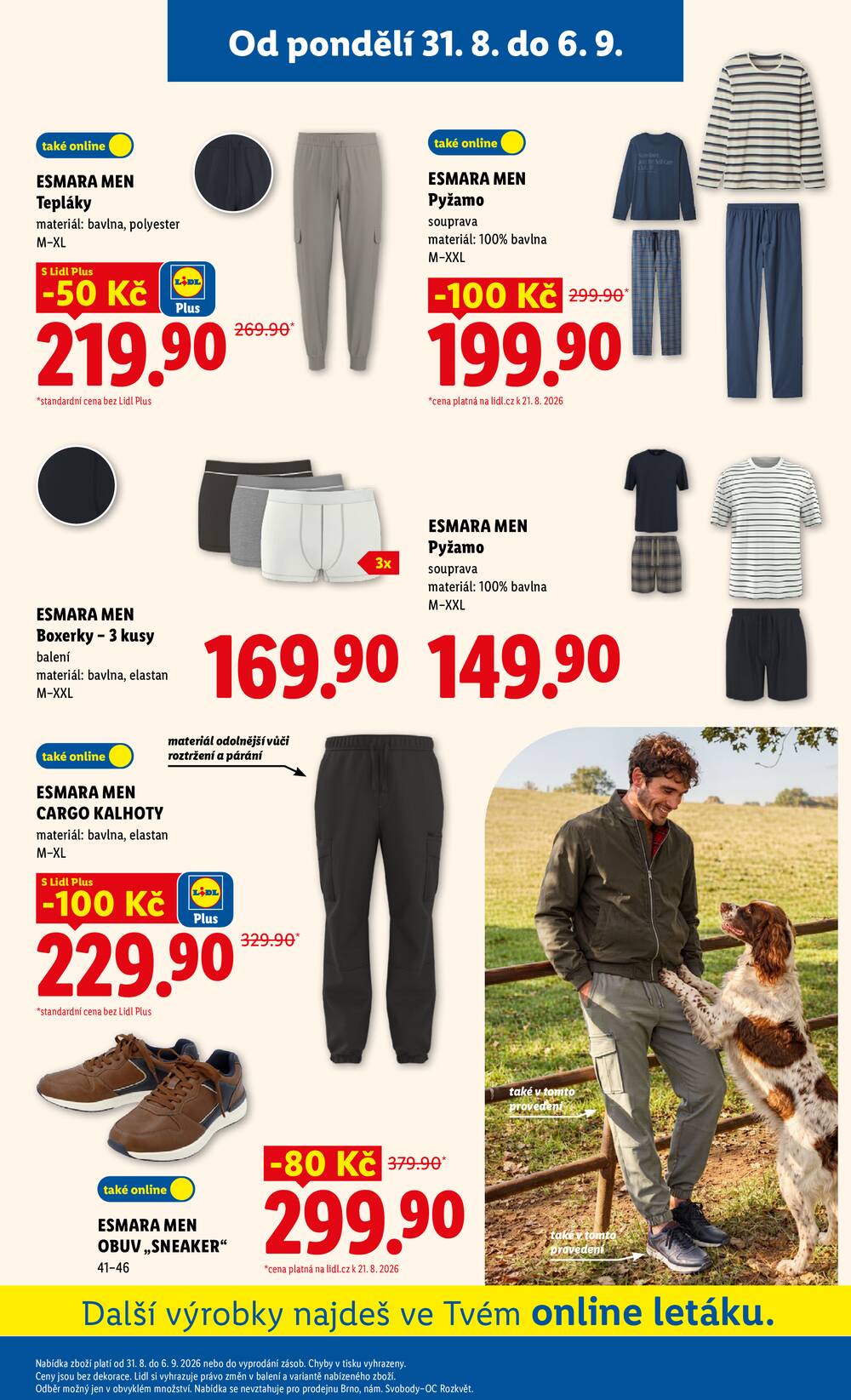 Lidl od 31.8. do 2.9.2026