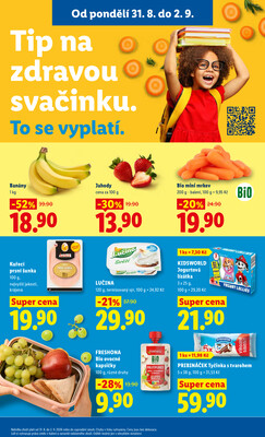Lidl od 31.8. do 2.9.2026