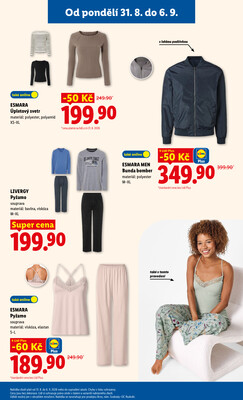Lidl od 31.8. do 2.9.2026