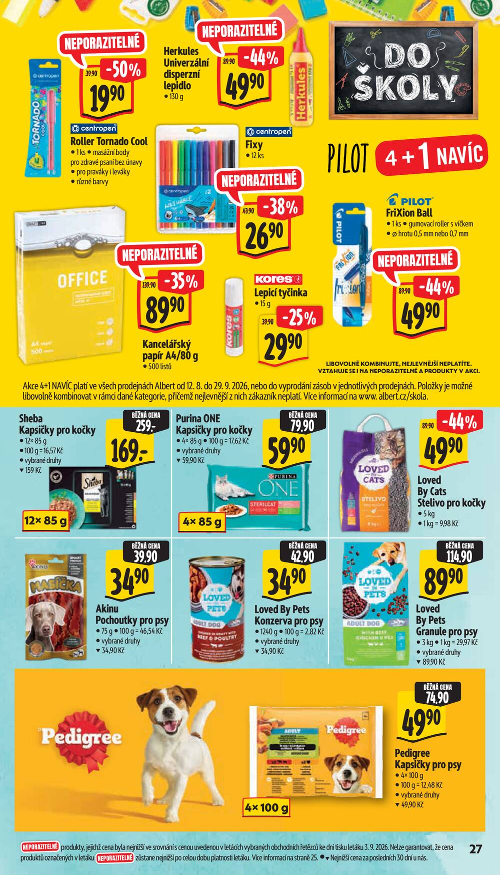 Leták Albert - Albert Supermarket od 9.9. do 15.9.2026 - strana 31