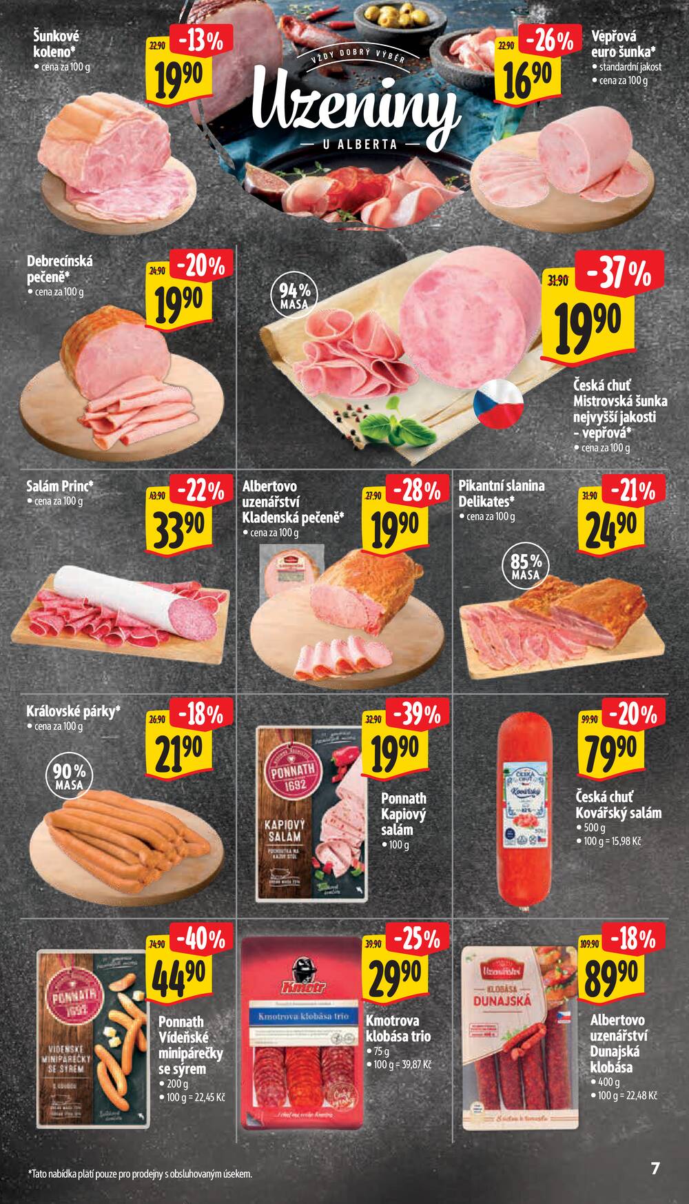Albert Supermarket Jihomoravský od 9.9. do 15.9.2026