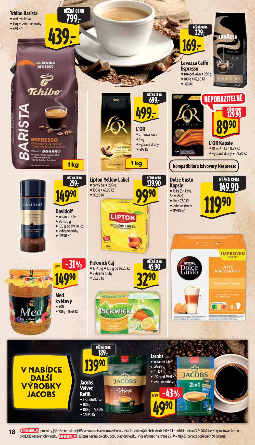 Albert Supermarket Jihomoravský od 9.9. do 15.9.2026