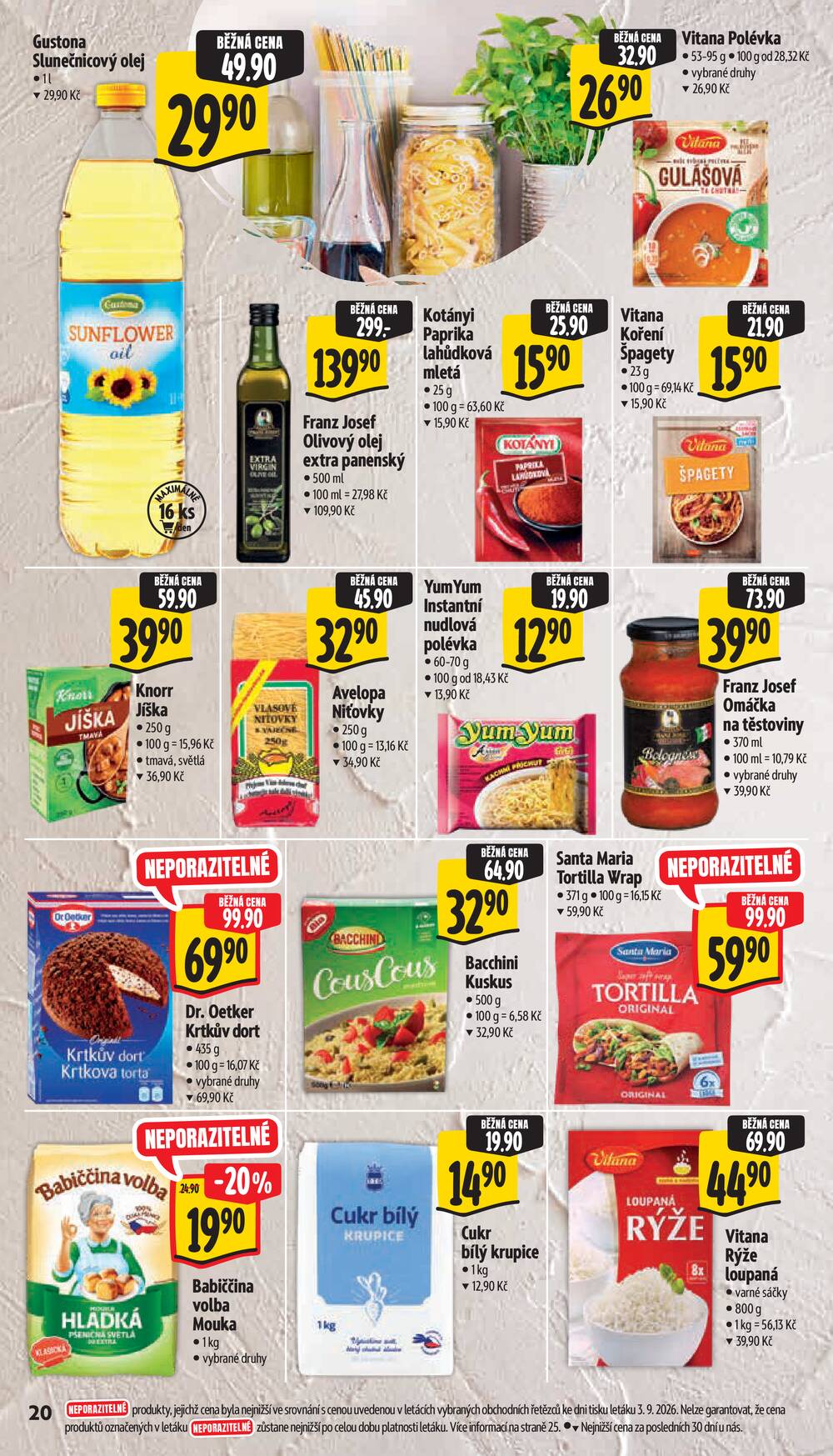 Albert Supermarket Jihomoravský od 9.9. do 15.9.2026