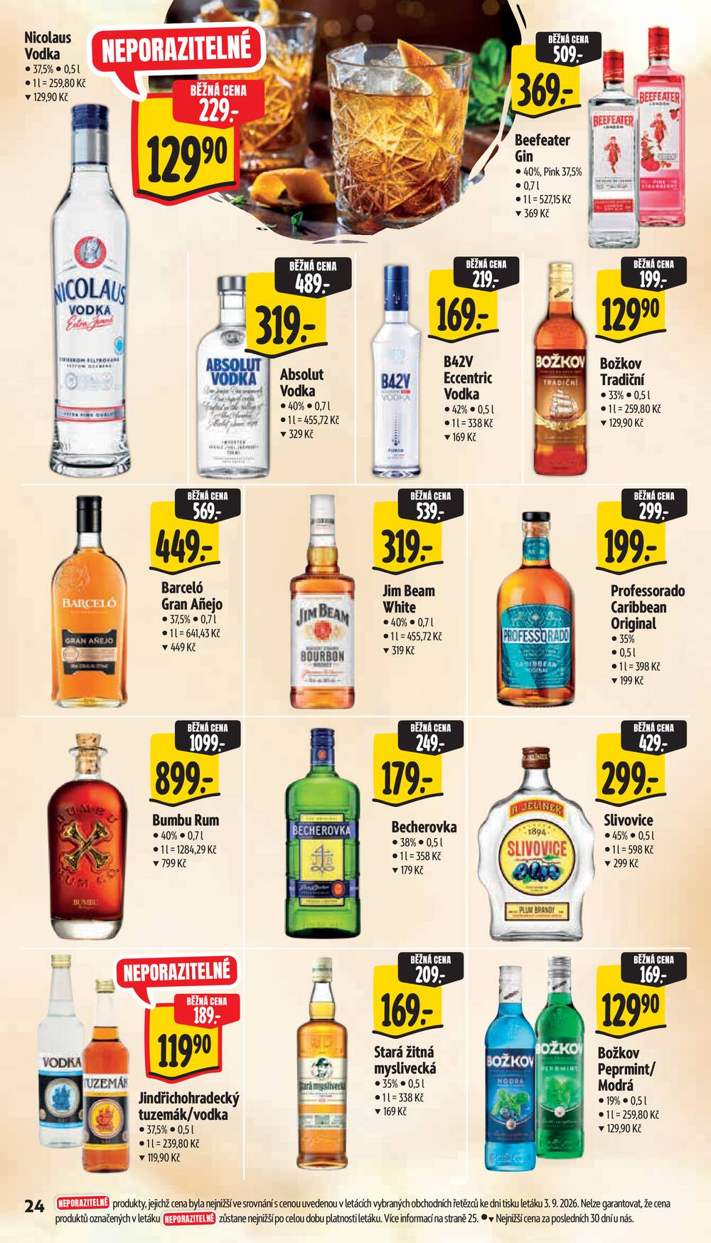 Albert Supermarket Jihomoravský od 9.9. do 15.9.2026