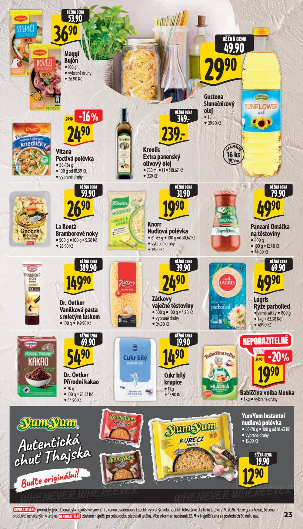 Albert  Hypermarket od 9.9. do 15.9.2026