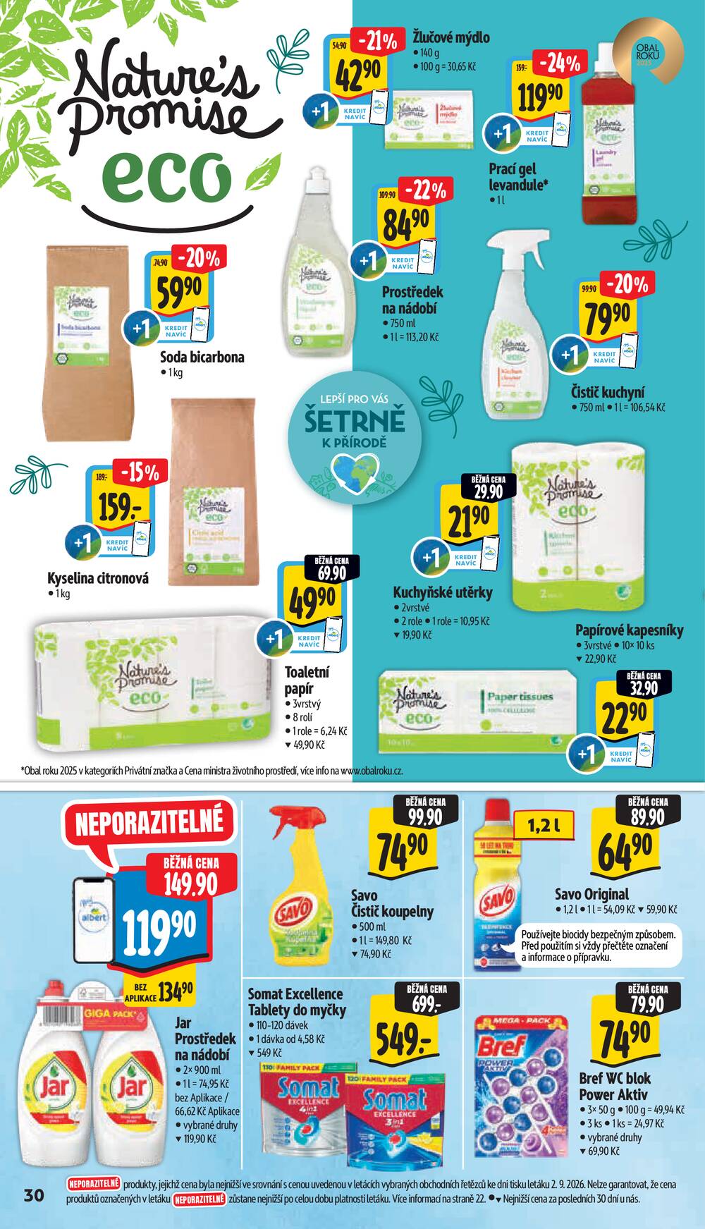 Leták Albert - Albert Hypermarket od 9.9. do 15.9.2026 - strana 34 Leták Albert - Albert Hypermarket od 9.9. do 15.9.2026 - strana 34